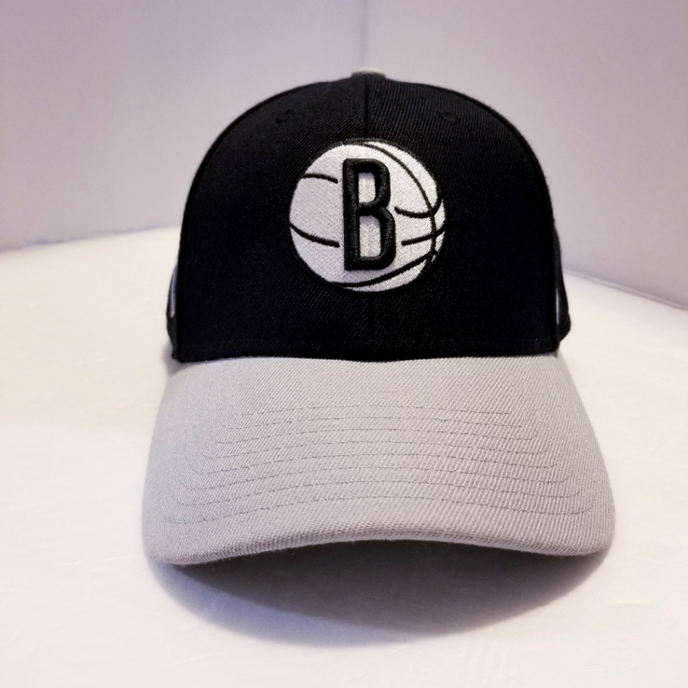 Brooklyn Men Nets '47 Clean Up Black Hat Black NBA Basketball Adjustable Strap